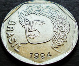 Cumpara ieftin Moneda 25 CENTAVOS - BRAZILIA, anul 1994 * cod 4683, America Centrala si de Sud