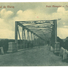 456 - LUDOSUL de MURES, Mures, Bridge, Romania - old postcard - used - 1930