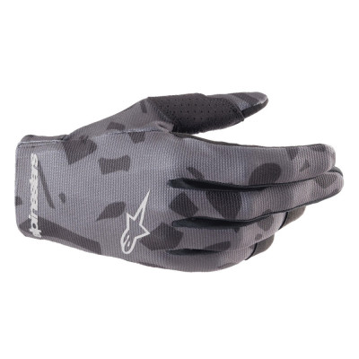 Manusi Ciclism Alpinestars 2024 Radar Gloves, Gri/Negru, Small foto