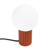 Lampă De Masă Halo Roșu Ochra