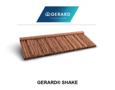 Tigla metalica cu roca vulcanica GERARD&reg; SHAKE