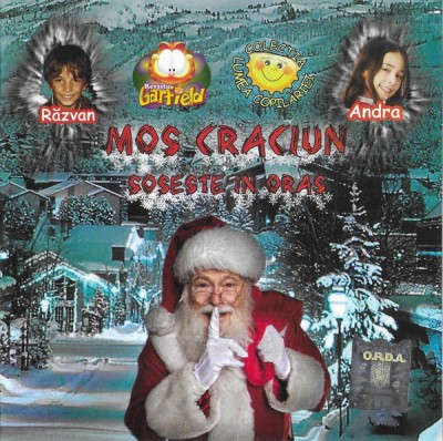 CD Răzvan Gogan - Andra Gogan &amp;lrm;&amp;ndash; Mos Craciun Soseste &amp;Icirc;n Oras, original foto