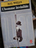 L&#039;HOMME INVISIBLE - H.G. WELLS (CARTE IN LIMBA FRANCEZA)