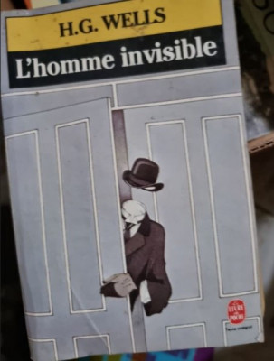 L&amp;#039;HOMME INVISIBLE - H.G. WELLS (CARTE IN LIMBA FRANCEZA) foto