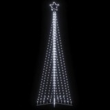VidaXL Pom de Crăciun LED 495 LED-uri Alb Rece 300,5 cm