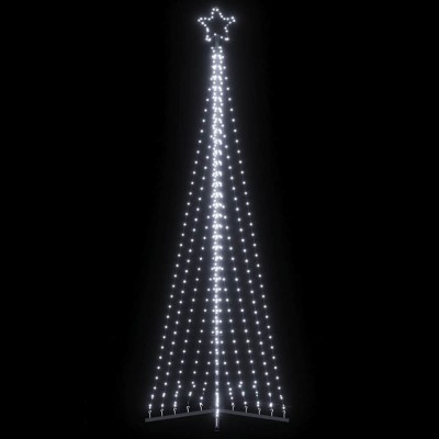 Pom de Crăciun LED 495 LED-uri Alb Rece 300,5 cm foto
