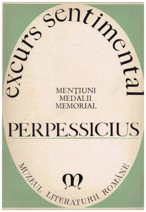 Perpessicius - Excurs sentimental - mentiuni, medalii, memorial - 130335