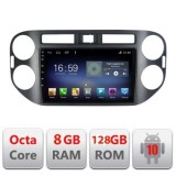 Navigatie VW TIGUAN- Android radio gps internet Octa Core 8+128 LTE CarStore Technology