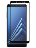 Folie de Sticla 9D Full Glue SAMSUNG Galaxy A5 2018 / A8 2018 (Negru) Smart Glass