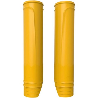 Set protectii furca fata (partea superioara) motociclete cross &amp;ndash; enduro Polisport &amp;ndash; culoare: galben foto