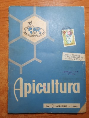 revista apicultura ianuarie 1965 foto