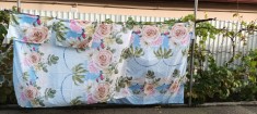 Set Lenjerie de pat cu Roses 3D, cu 4 piese, 2 persoane***