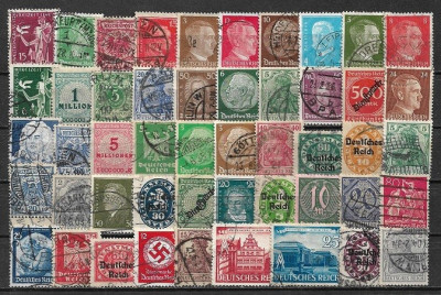 5750 - Lot timbre Germania veche foto