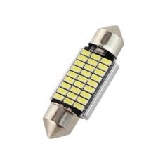 Bec Led Auto Techstar&reg; Festoon, 27SMD, Alb Rece, 6000K, 12V, 540 lm, 36mm