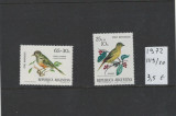 Argentina 1972 - Mi 1119/20 - Pasari, fauna