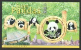 Hong Kong 1999 - Ursi panda, bloc neuzat