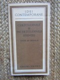 CERTITUDINILE SI INCERTITUDINILE STIINTEI-LOUIS DE BROGLIE