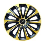 Cumpara ieftin Set 4 capace roti Extra strong gold R16 pentru gama Citroen
