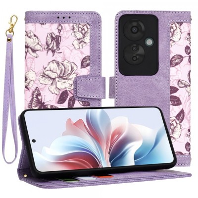 Husa pentru Oppo Reno11 F, Techsuit, FlipCraft, Mov foto