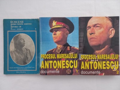 ION ANTONESCU- ROMANII ORIGINEA, TRECUTUL, SACRIFICIILE...+ PROCESUL MARESALULUI foto