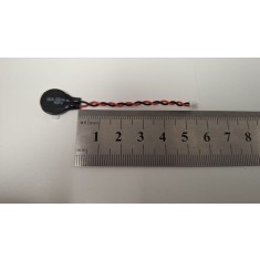 Baterie bios Laptop, ML1220, 1ST55, 3V, 220mAh, CDA 5X, 5.5cm, rosu si negru, conector Molex 51021, 1.25 mm, 2 pini