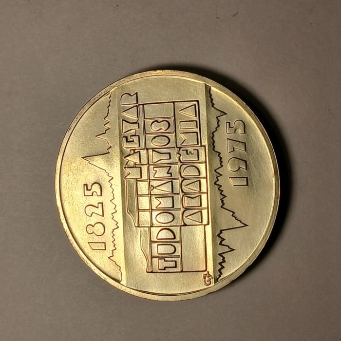 Moneda 200 Forinti 1975 Ungaria Argint.