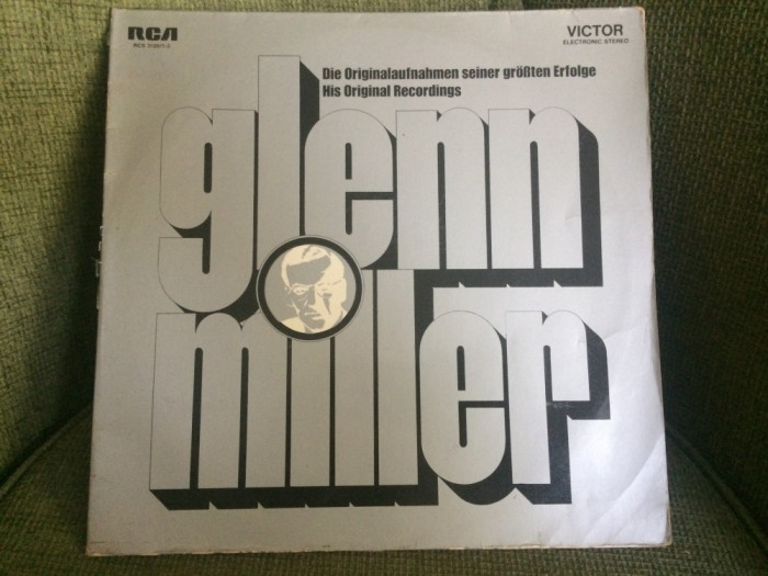 Glenn Miller His Original Recordings dublu disc vinyl 2 LP muzica jazz swing RCA