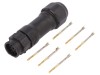 Conector Circular Mama Amphenol X-Lok 6 Pini IP68, 5A, 300V, Cablu 6-8mm