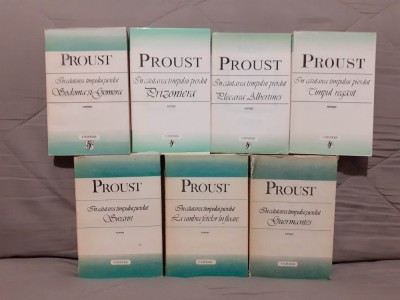 IN CAUTAREA TIMPULUI PIERDUT-MARCEL PROUST (7 VOL) foto