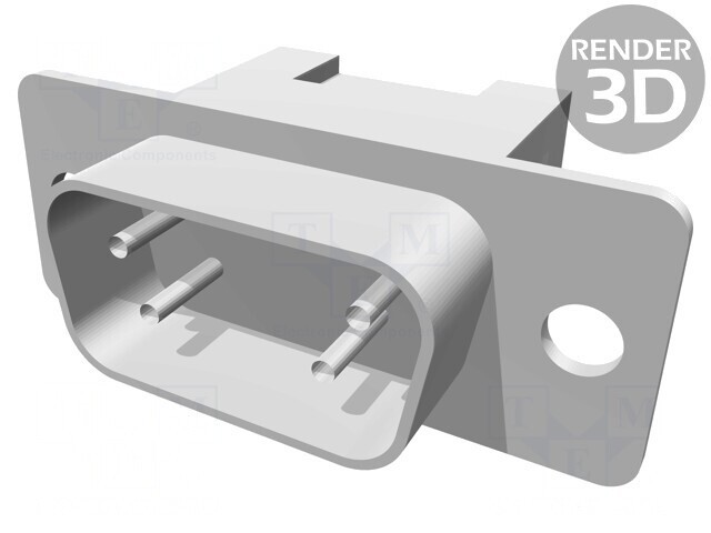 Mufă D-Sub 9P Tată pentru Cablu-Bandă IDC 1,27mm