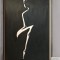Tablou Abstract Pictat, Tablou Alb Negru