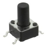 Microintrerupator, 6x6mm, OFF-(ON), SPST-NO, SCHURTER, 1301.9319, T156396