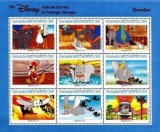 Grenada Grenadines 1988 Cartoon, Disney, Dumbo, perf.sheetlet, MNH AD.010, Nestampilat