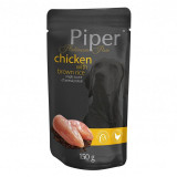 Piper Platinum Pure hrană la plic cu pui și orez brun 150 g