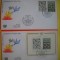 HOPCT PLIC FDC S NR 293 SET 2 FDC -ANIVERSARE 35 ANI 1980 -ONU NATIUNILE UNITE -BIROUL DIN GENMEVA -ELVETIA