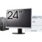 Pachet Calculator Second Hand Fujitsu Esprimo D756 Desktop, Intel Core i5-6500T 2.50-3.10GHz, 8GB DDR4, 500GB HDD + Monitor 24&amp;quot; + Imprimanta Brot