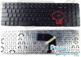 Tastatura HP Pavilion DV7 7000 layout US fara rama enter mic, Pavilion DV7 7015CA layout US fara rama enter