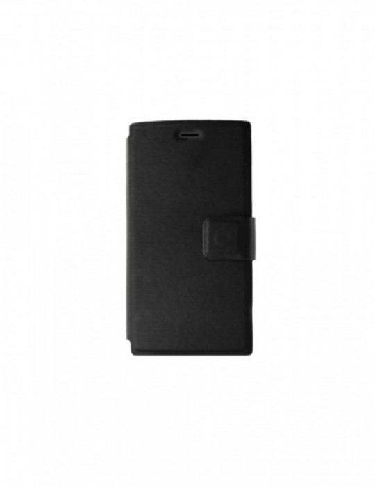 Husa Nokia Lumia 530 Wallet Case Black Celly