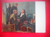 HOPCT 23540 INTALNIRE CU FECIORUL SAU -A I INTEZAROV -RUSIA -MUZEE - CP PICTURA --NECIRCULATAMUNTII