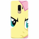 Husa silicon pentru Samsung S9 Plus, Close Up Fluttershy My Little Pony Friendship Is Magic