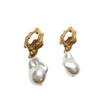 Cercei Cu Perle Baroc