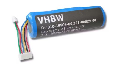 Baterie de schimb pentru antrenor de c&amp;acirc;ini VHBW pentru Garmin - 2600 mAh 3,7 V Li-Ion foto