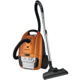 Aspirator cu sac Heinner HVC-MS700KP, 3 L, 700W, Filtru HEPA 12, Control putere variabil, Indicator sac plin, Tija telescopica din metal, Operare sile