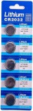 Set 5 baterii CR2032, 3v, lithium, pentru cantar baie, telecomanda auto,