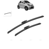 Cumpara ieftin Set 2 Stergatoare SMART FORTWO Convertible (453) 2015-2017, pentru parbriz, Bosch Aerotwin