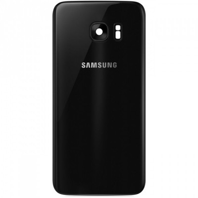 Capac Baterie NOU Original Samsung G930 S7 Black (GH82-11384A) foto