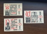 Lot 3 Notgeld Lubeck - 50 Pfennig 1921