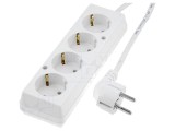 Prelungitor 4 Prize Schuko Alb 16A