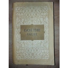 Faust- Goethe Editura: de stat pentru literatura si arta