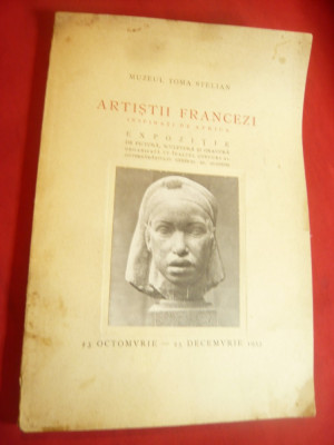 Album -Muzeul Toma Stelian - Artistii Francezi inspirati de Africa 1933 ,51 pag foto